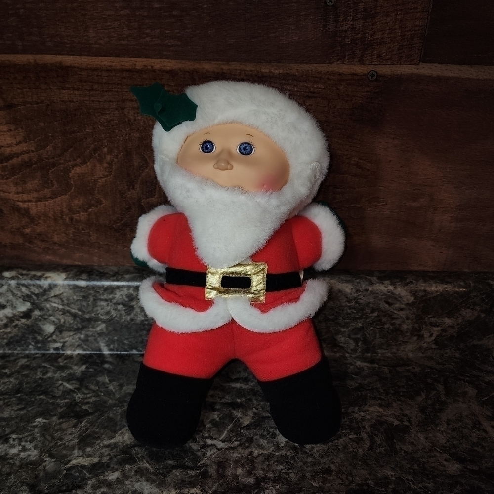 1992 Hasbro Hoilday Edition Cabbage Patch Doll Santa Claus New - Picture 7 of 7